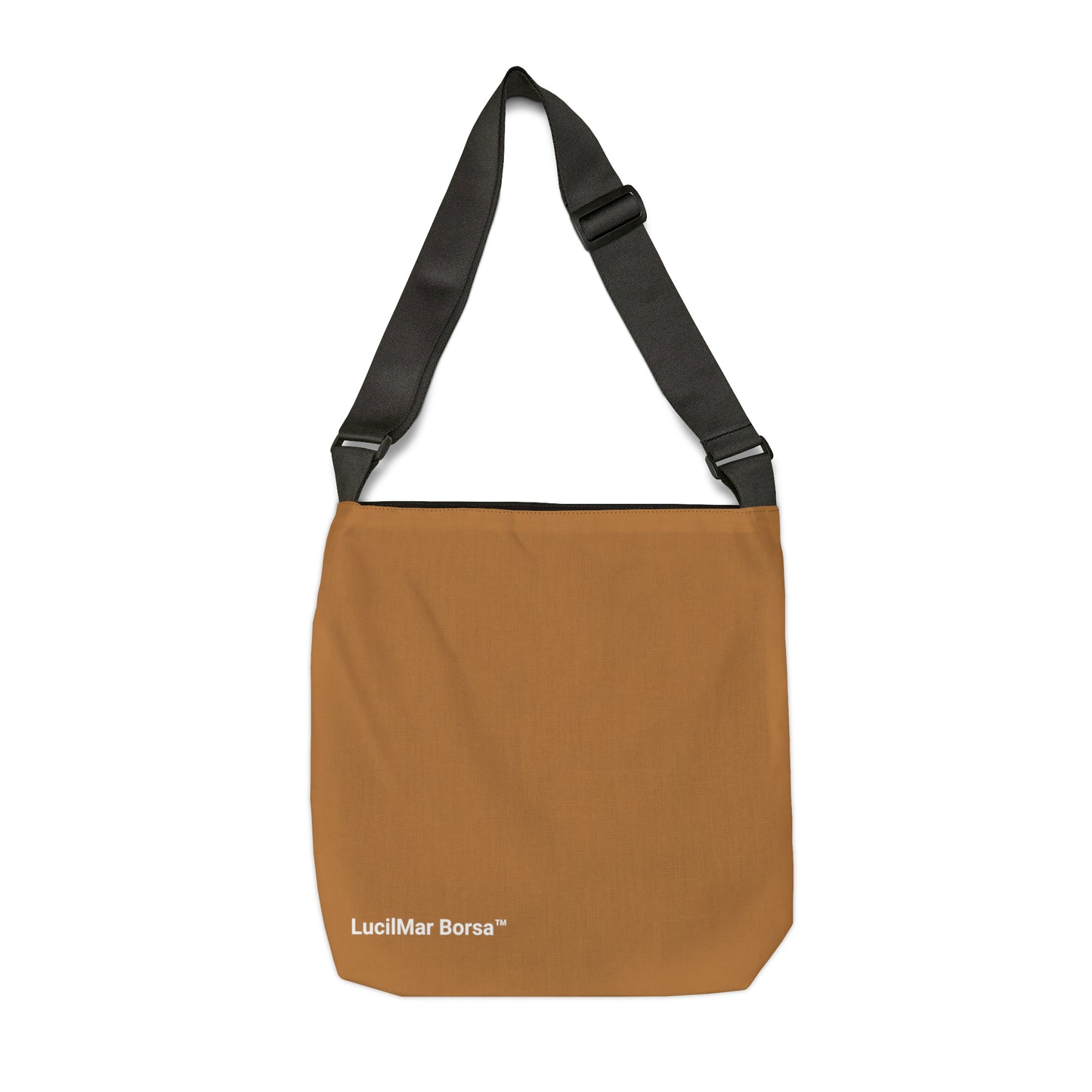 BESTSELLER ALERT--Light Brown Give Thanks Adjustable Tote Bag