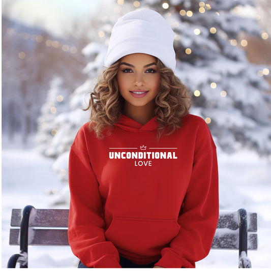 Unconditional Love Adult Unisex Hooded Sweatshirt:  ORDER YOURS NOW! USE CODE SONJARZO10  to get 10% discount
